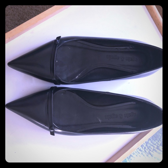 Pointed Mary Jane flats - Picture 1 of 3